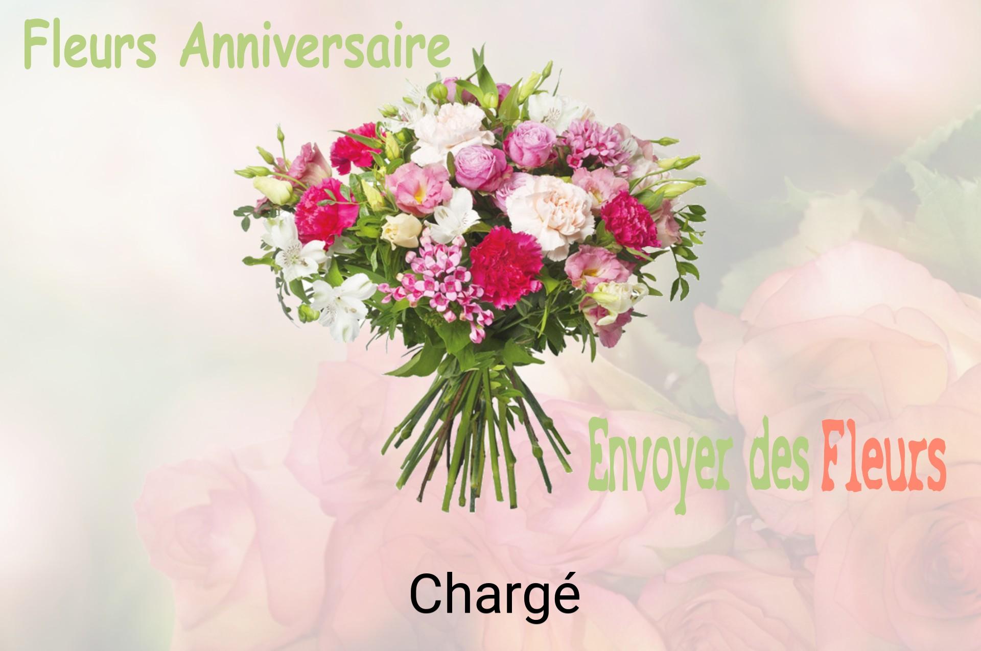 Bouquet de fleurs d’anniversaire livré à Chargé