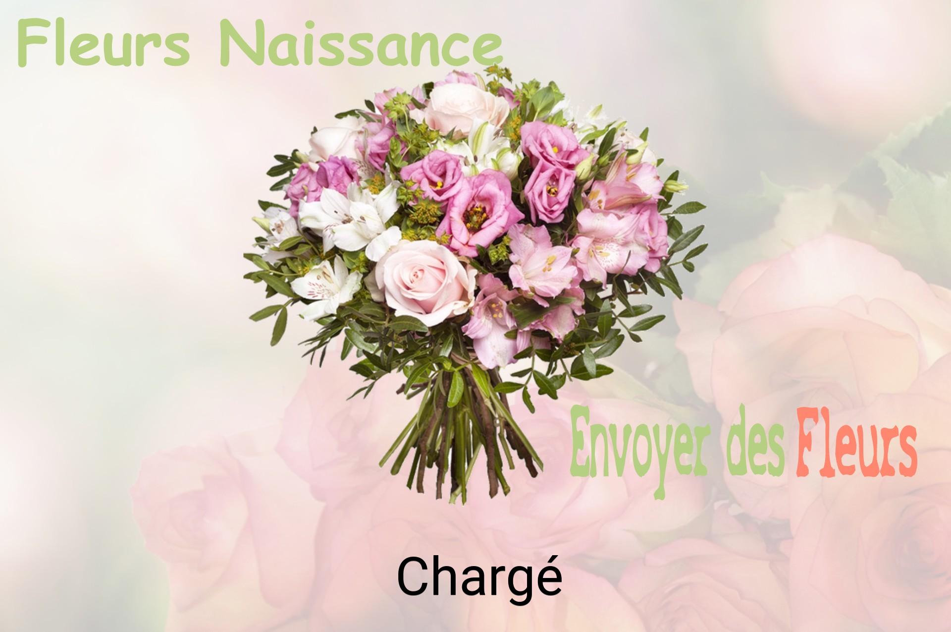 Bouquet de fleurs de naissance livré à Chargé