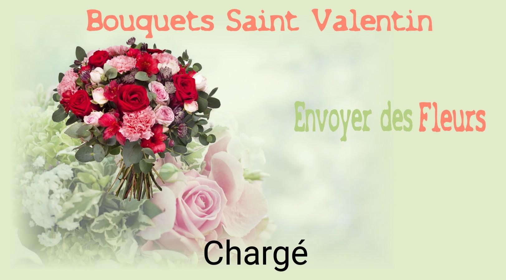 Roses de Saint-Valentin livrées à Chargé
